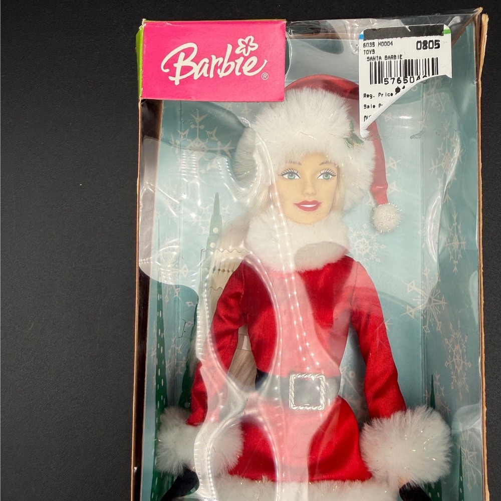 Barbie Santa's Helper Doll 2004 Mattel Red Christmas Outfit‎ B6271 NRFB - Picture 13 of 13